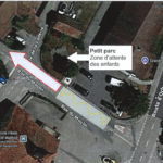 Nouvel emplacement de l’arrêt de bus pour les enfants scolarisés à Chamblon
