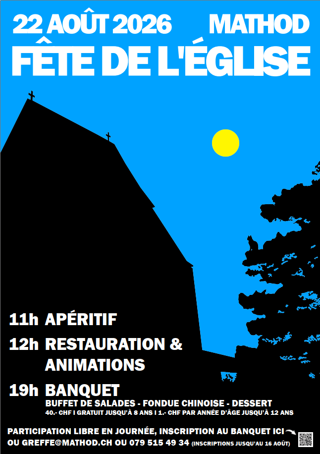 Fête de l&rsquo;Eglise de Mathod