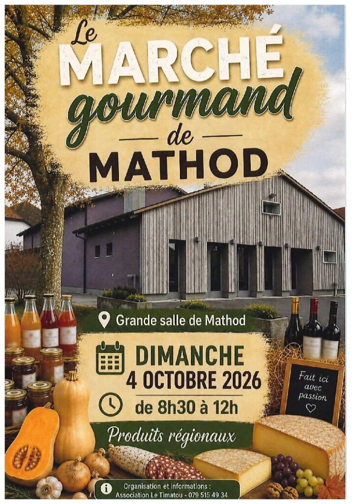Marché gourmand de Mathod