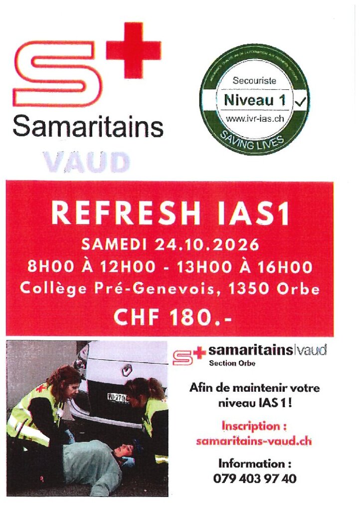 Formation Refresh IAS1